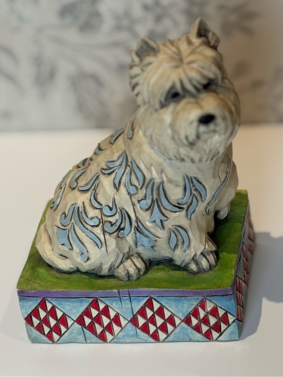 Jim Shore Other - Jim Shore “Winston” West Highland Terrier Figurine- like new.